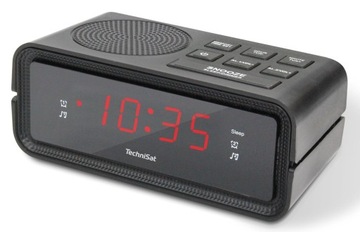 Radio Budzik Technisat DigiClock FM Zegar LCD LED