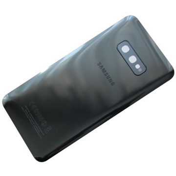 KLAPKA BATERII OCZKO do Galaxy S10E CZARNA CE