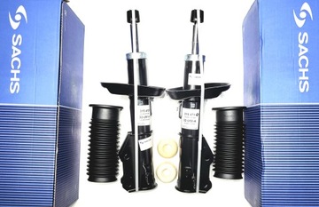 2X SACHS AMORTYZATOR PRZÓD + OSŁONY OPEL ASTRA J