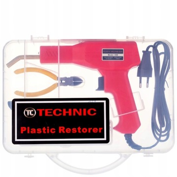 МАШИНА ДЛЯ СВАРКИ ПЛАСТИКА СТЕПЛОСВАРКА ПАЯЛЬНИК + 200 СКРЕПЕРОВ + КЛИПЕРЫ