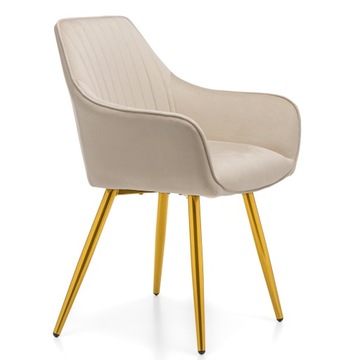 PASSO СТЕГАНЫЙ ВЕЛУРОВЫЙ СТУЛ