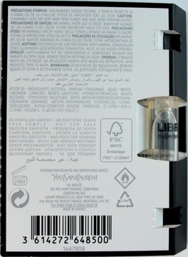 YSL Yves Saint Laurent Libre edp 1,2 мл пробник