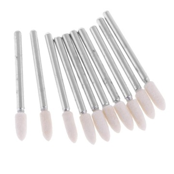 2х10 шт. Коническая фетровая головка диаметром 3 мм, монтируемая на землю.