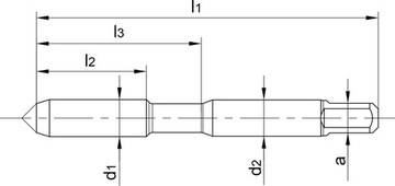 Ручной кран М14 DIN-352 HSS M A1-230001-0140 Fanar