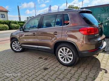 Volkswagen Tiguan I SUV Facelifting 2.0 TDI CR DPF BlueMotion 140KM 2012 Volkswagen Tiguan I 2.0 TDI 140 KM 2 x szyberdach alu climatronic gwarancja, zdjęcie 8