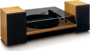 Gramofon z głośnikami Bluetooth Lenco LS-300WD