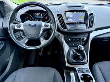 Ford Kuga II SUV 1.5 EcoBoost 150KM 2016 Ford Kuga Asystent ParkowaniaNaviAlusyPDCNowy RozrzadWZOROWY STAN 1.5, zdjęcie 12