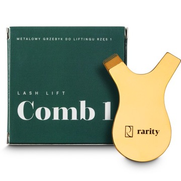 Металлический аппликатор для подъема ресниц Rarity Comb 1
