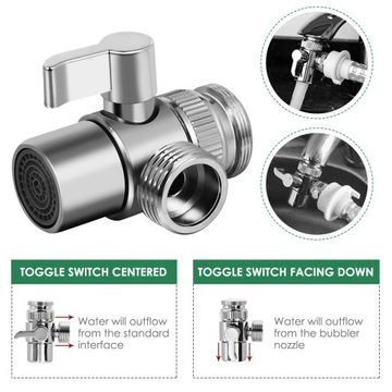Переходник для смесителя Переключатель душевого кронштейна