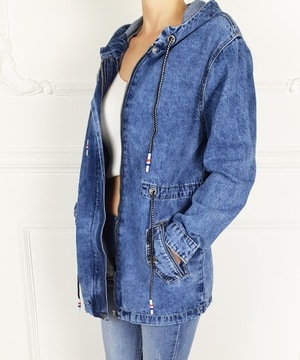 #Катана джинсовая куртка Long Park Hood#