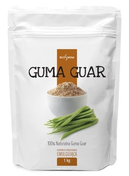 GUMA GUAR 1kg / Naturalna, czysta MOCNA / BIOSWENA