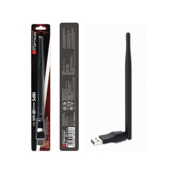 KARTA SIECIOWA Wi-Fi MT7601U OPTICUM W5 v2 Enigma do dekoderów SAT i DVB-T2