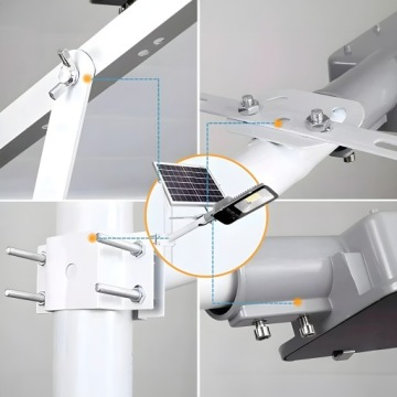 МОЩНЫЙ СОЛНЕЧНЫЙ СВЕТОДИОДНЫЙ УЛИЧНЫЙ ФОНАРЬ 2000ВТ С ДИСТАНЦИОННЫМ УПРАВЛЕНИЕМ