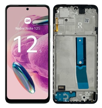 WYŚWIETLACZ LCD EKRAN DO XIAOMI REDMI NOTE 12S RAMKA