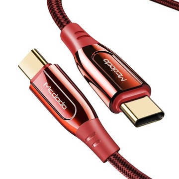 Długi przewód Kabel type-C USB-C Power Delivery 5A 20V 100W 2m do apple