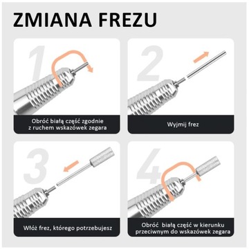 Набор маникюрных ногтей DM-208W + 49 фрез