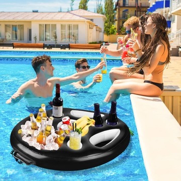 ПЛАВАЮЩИЙ БАР НАПИТКОВ НАДУВНОЙ ДЕРЖАТЕЛЬ ДЛЯ НАПИТКОВ БАССЕЙНА