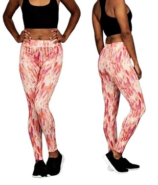Sportowe LEGGINSY FITNESS GYM crossfit JOGA S/36