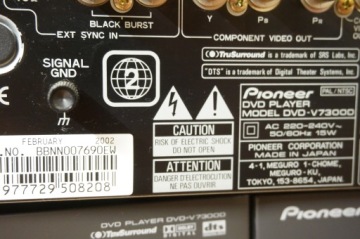 PIONEER DVD-7300D DVD-плеер PAL NTSC Multiregion