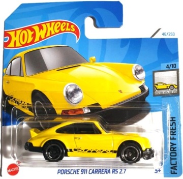 Hot wheels porsche 911 carrera rs 2.7