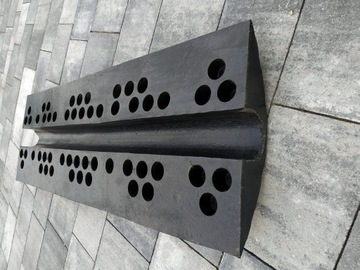 Большой 1-канальный кабельный пандус, защита кабеля