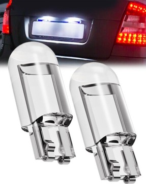 ЛАМПОЧКА СТОЯНОЧНЫЕ ЛАМПЫ W5W T10 LED СТАНДАРТНЫЙ ПРОЗРАЧНЫЙ БЕЛЫЙ