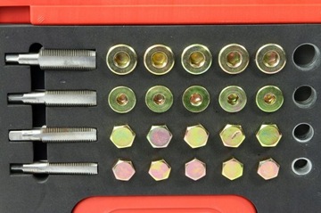 ZESTAW NAPRAWCZY GWINTÓW KORKÓW KORKA OLEJU MISKI