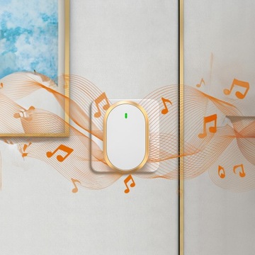 БЕСПРОВОДНОЙ ВОДОНЕПРОНИЦАЕМЫЙ ДОМАШНИЙ ДВЕРНОЙ ЗВОНОК 300М