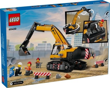 LEGO City 60420 Желтый экскаватор