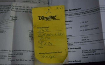 Mercedes Klasa C W204 Limuzyna 1.8 180 K 156KM 2010 Mercedes-Benz Klasa C 1.8B 2010r 95 TYS KM Navi 2 KPL KOL Sprowadzony, zdjęcie 35