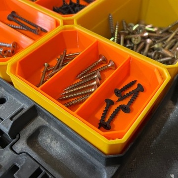 ОРГАНАЙЗЕР ДЛЯ DEWALT TSTAK BOX SORTER INSERT МАЛЕНЬКАЯ 3D ПЕЧАТЬ