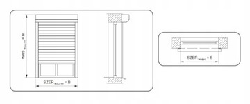 НАРУЖНЫЕ ЭЛЕКТРИЧЕСКИЕ ЖАЛЮЗИ 180x220 ПО ИНДИВИДУАЛЬНОСТИ