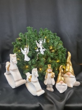 КЕРАМИЧЕСКАЯ БЛЕСТЯЩАЯ ЛОШАДЬ-КАЧАЛКА