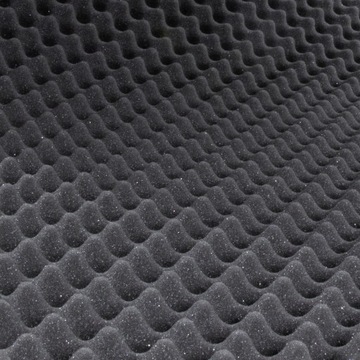 ЗВУКОЗВУЧИВАЮЩИЙ КОВР ИЗ АКУСТИЧЕСКОЙ ПЕНЫ С КЛЕЕМ Студийная синусоидальная панель толщиной 2 см.