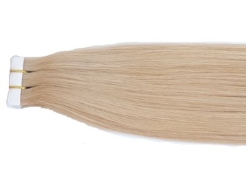 WŁOSY DOCZEPIANE NATURALNE TAPE ON 48CM 20 taśm