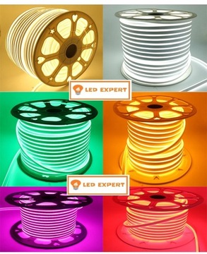 МОНТАЖНЫЙ ПРОФИЛЬ НЕОНОВЫХ СВЕТОДИОДОВ 8X16 АЛЮМИНИЙ - 2 МЕТРА