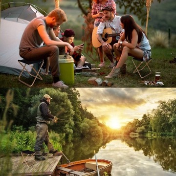 Небольшой портативный складной табурет, компактный для кемпинга