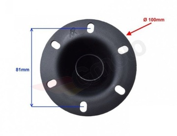 ВЫХЛОПНОЕ КОЛЕНО JUNAK 901 SPORT ГЛУШИТЕЛЬ