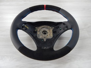 BMW E81 E82 E84 E87 E88 E90 E91 E92 - VOLANT LEMOVAT ALCANTARA