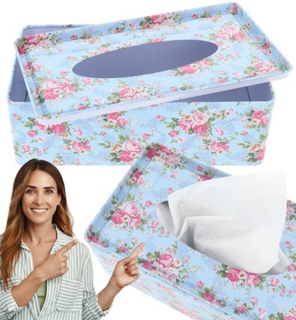 METALOWE PUDEŁKO NA CHUSTECZKI HIGIENICZNE POJEMNIK CHUSTECZNIK W1