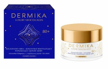 DERMIKA LUXURY NEOCOLLAGEN KREM KONCENTRAT REWITALIZUJĄCY 80+ 50ml