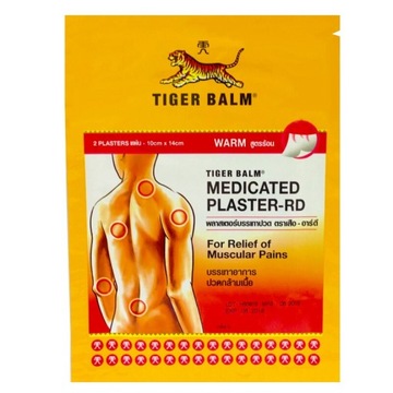 Лечебный пластырь Tiger Balm RD - ГОРЯЧИЙ Эффект