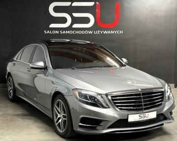 Mercedes Klasa S W221 Limuzyna Facelifting 4.7 V8 (500 BlueEFFICIENCY) 435KM 2013 Mercedes-Benz Klasa S S550 Long 435 KM Burmester Nappa FullLED Panorama Ni, zdjęcie 9