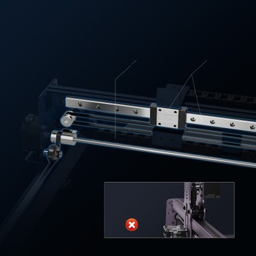 Atomstack S40 PRO Nowa Grawer laserowa 400*400mm 48W DIY PL