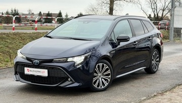 Toyota Corolla XII TS Kombi 1.8 Hybrid 122KM 2021 Toyota Corolla Raty 1.8 benz Hybrid Automat Navi Kamera radar Tablet Gwara, zdjęcie 3