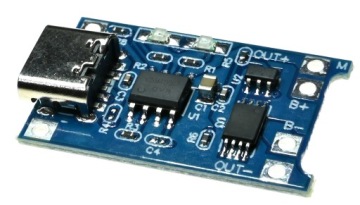 IMZ Модуль зарядки TP4056 USB-C 5V 1A для Li-Ion 18650