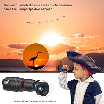 Набор объективов для телефона Selvim 4 в 1. ШТАТИВ