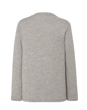 ФУТБОЛКА С ДЛИННЫМИ РУКАВАМИ, серая 140