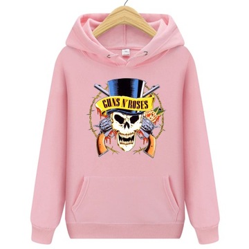 СВИТШОТ ЖЕНСКИЙ С КАПЮШОНОМ GUNS N ROSES - 2XL