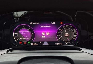 Volkswagen Golf VIII Variant 2.0 TDI 150KM 2022 Volkswagen Golf Style 2.0TDI 150KM DSG Masaz Alkantara Navi ACC Ambient Al, zdjęcie 22